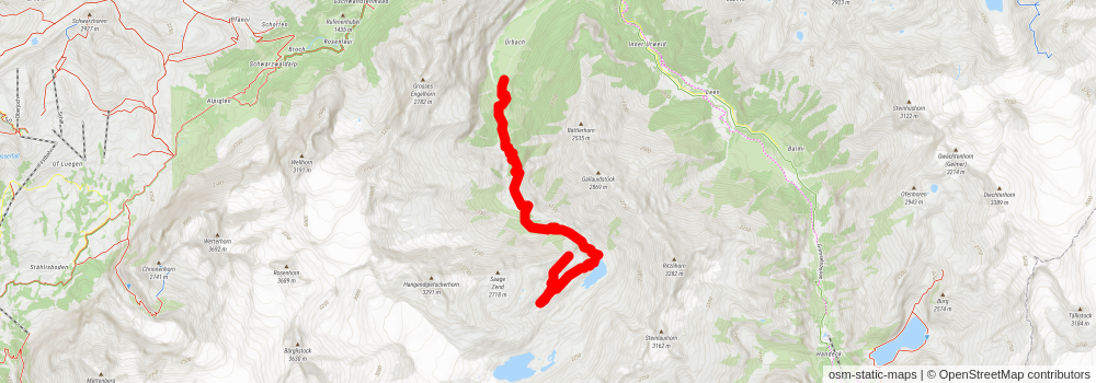 Gaulihütte stage 2 Map
