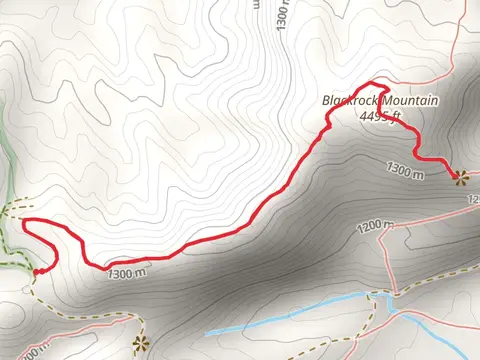 Blackrock Mountain Trail and Overlook Trail
