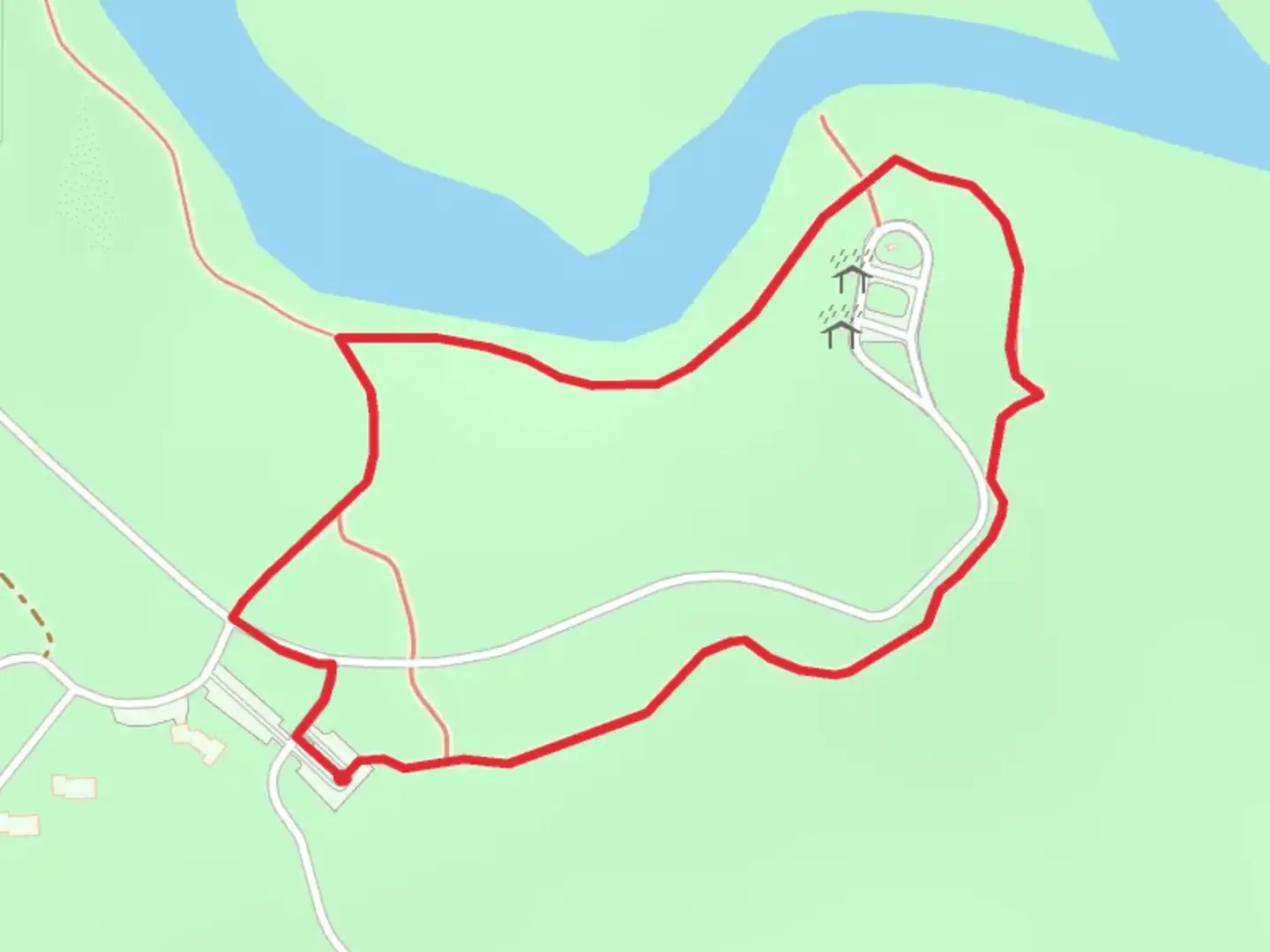 An image depicting the trail Green Canyon Road Loop and its surrounding area.