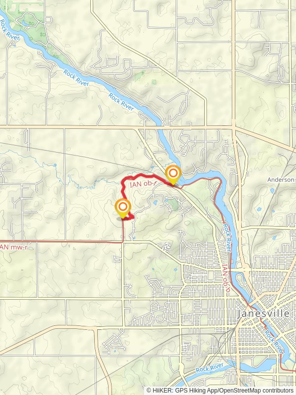 Ica Age Trail from North County Road E