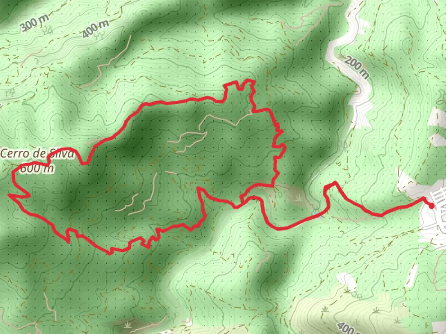 An image depicting the trail Guaro - Puerto Alto PR A 274 and its surrounding area.