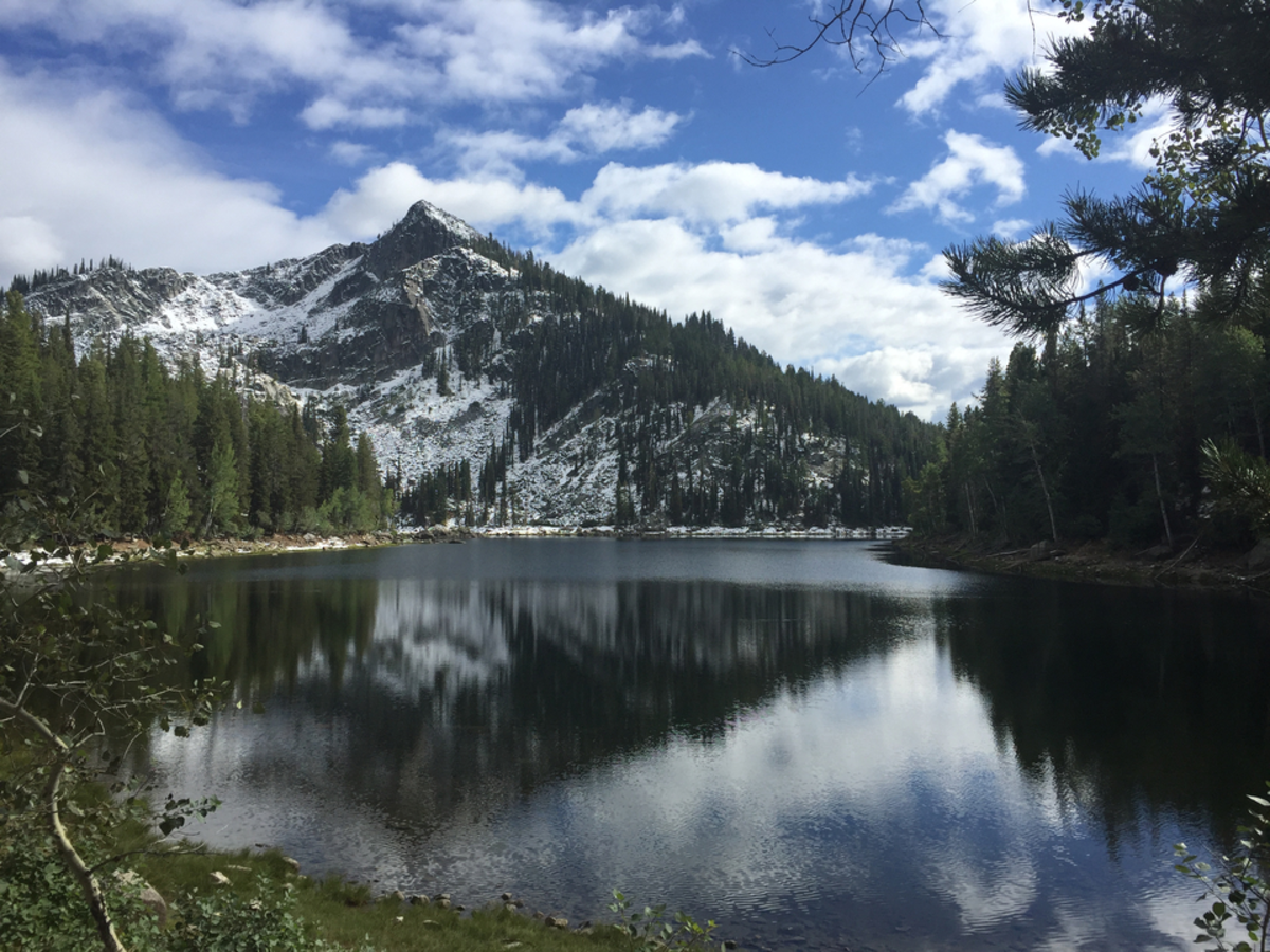 Louie Lake from Boulder Lake Road