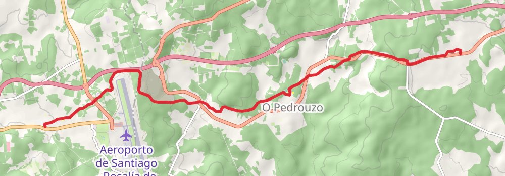 Camino Frances 11-Day Gentle Tour (Slow Pilgrimage) (Hillwalk Tours) stage 8 Map
