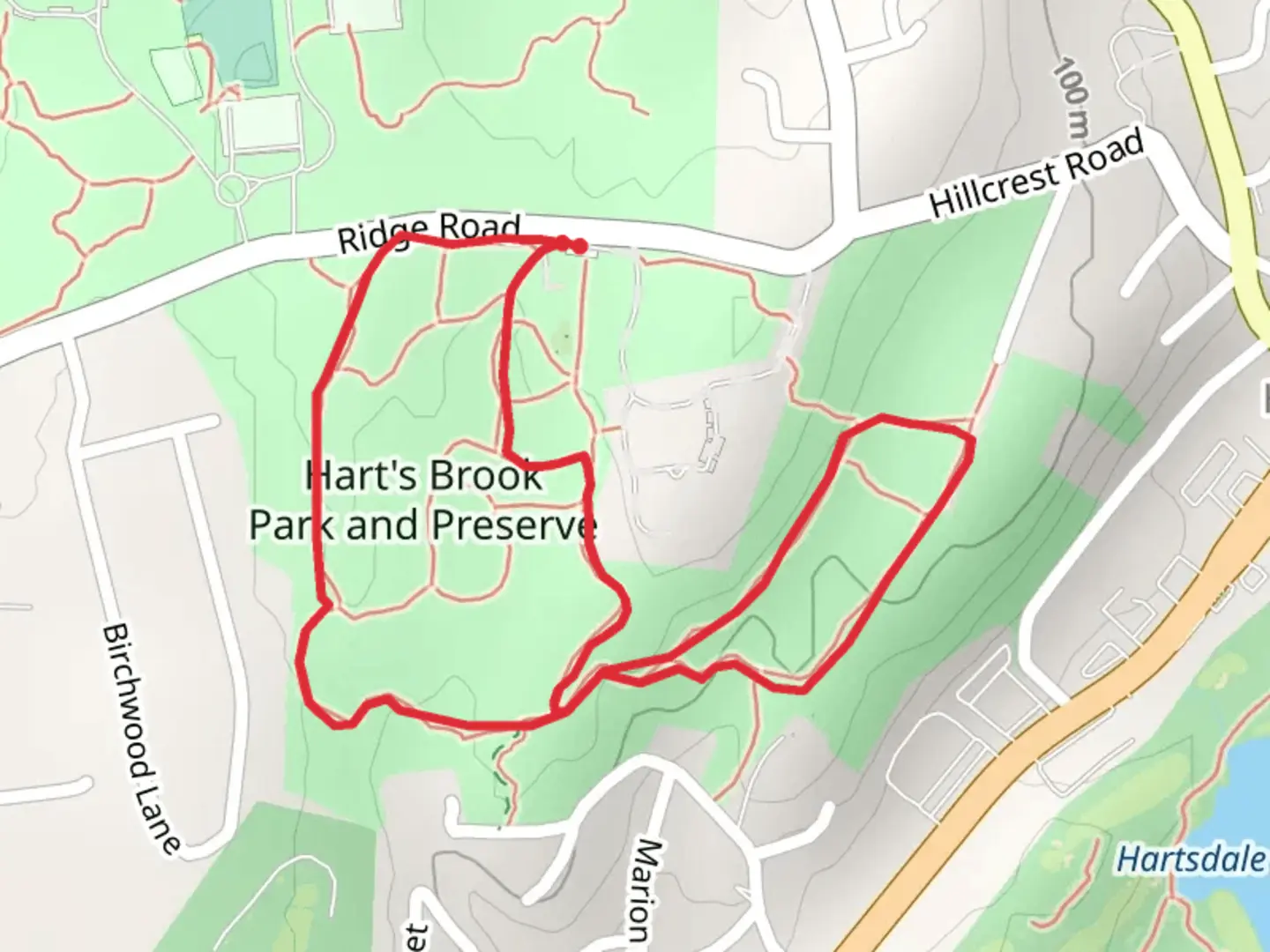 An image depicting the trail Ridge Road South Loop Trail and its surrounding area.
