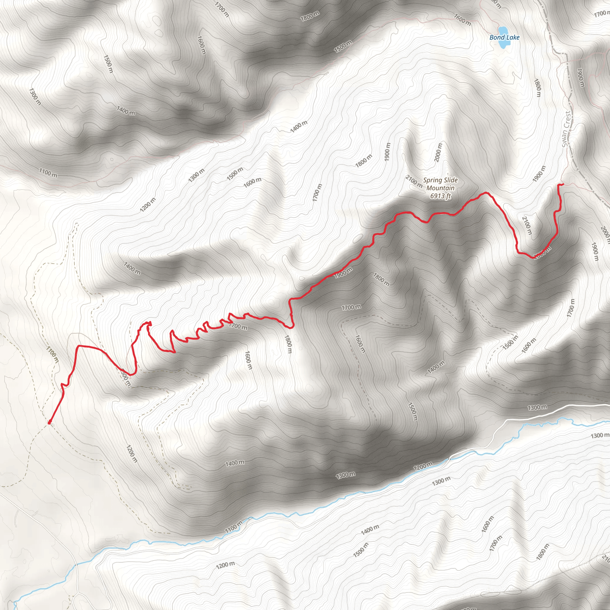Wire Trail mobile static map