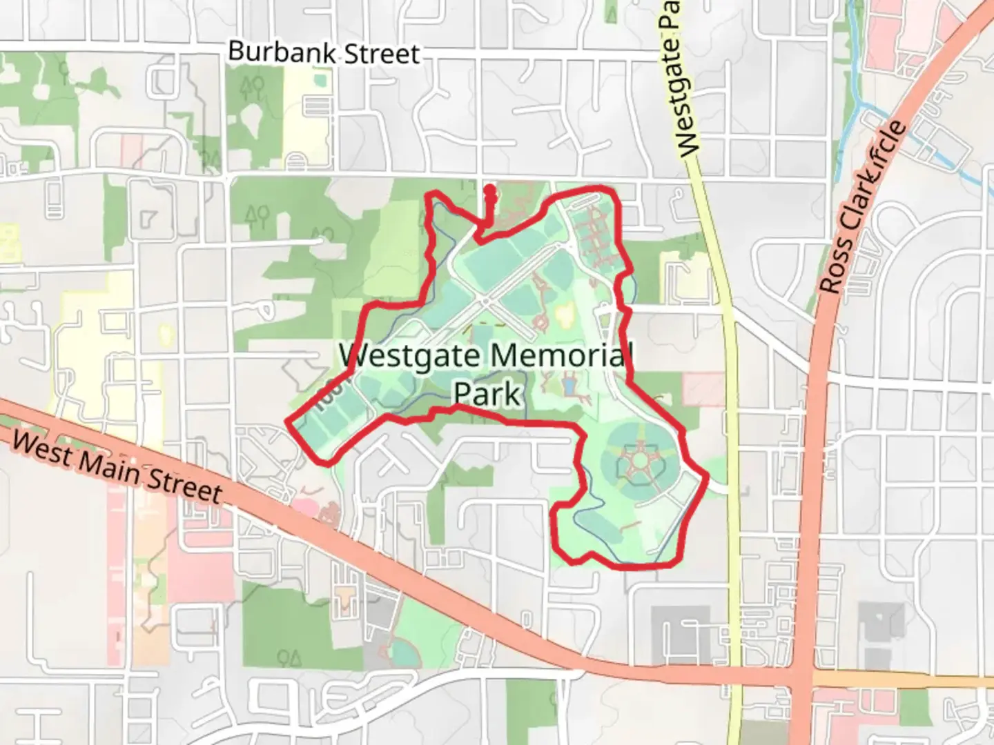 An image depicting the trail Larry and Ronna Dykes Loop Trail and its surrounding area.