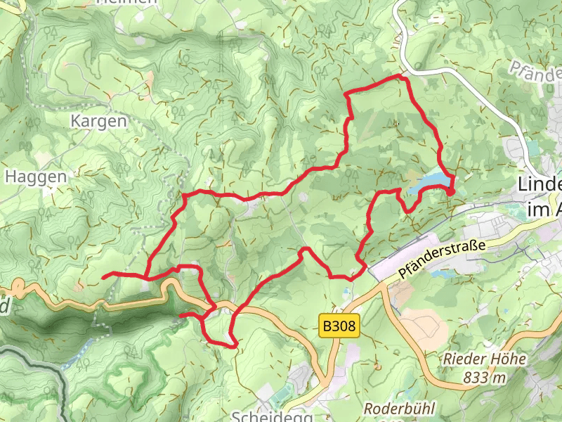 Waldsee and Wadderfall via Waldsee Rundweg