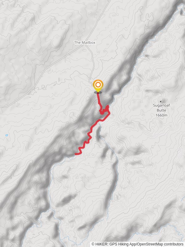 Great Gallery Rock Art via Horsehoe Canyon Trail