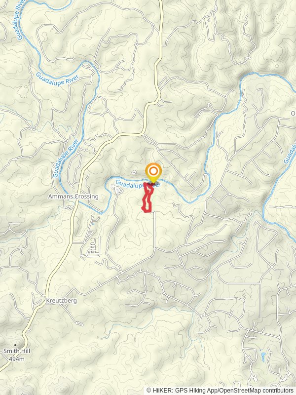 Guadalupe River - Kreutzberg Canyon Natural Area Loop
