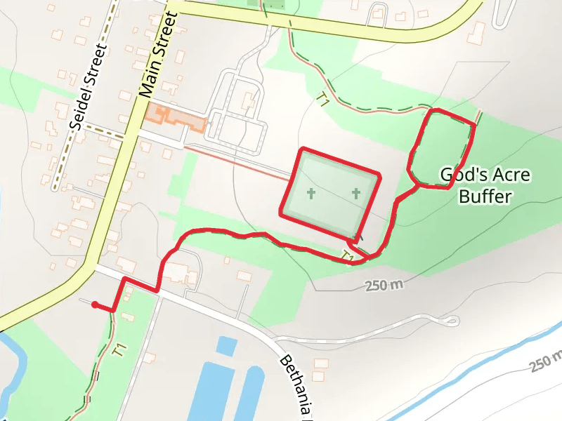 God's Acre and Upland Field Loop Trail