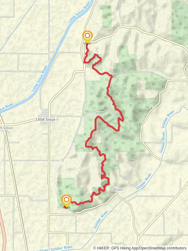 Brent's Trail - 165th Trail