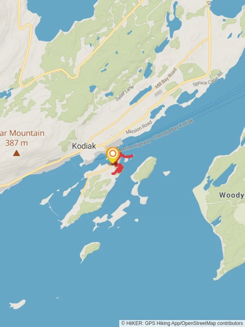 Dog Bay Loop Kodiak Island Alaska