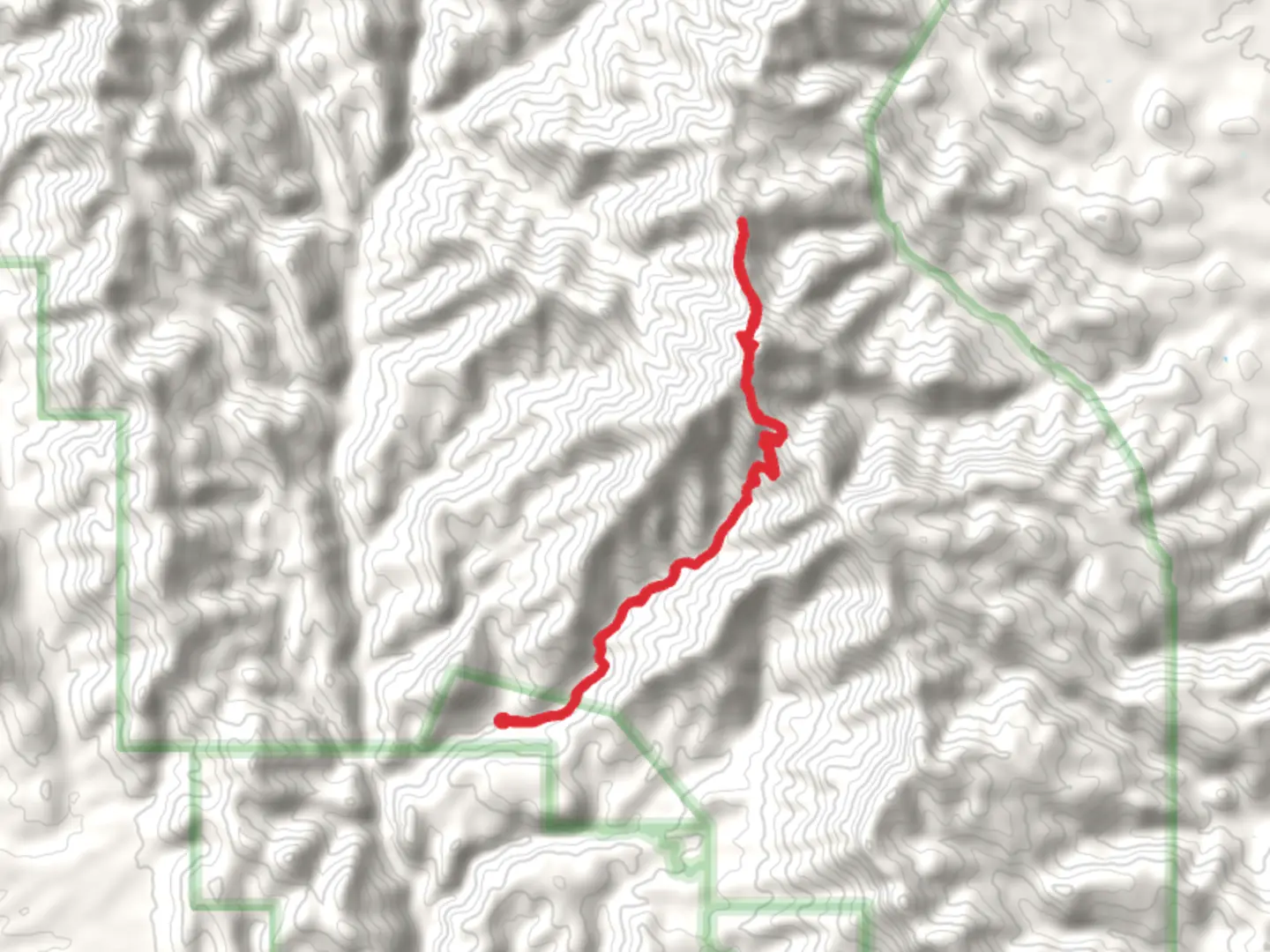 An image depicting the trail Bassett Peak Trail and its surrounding area.