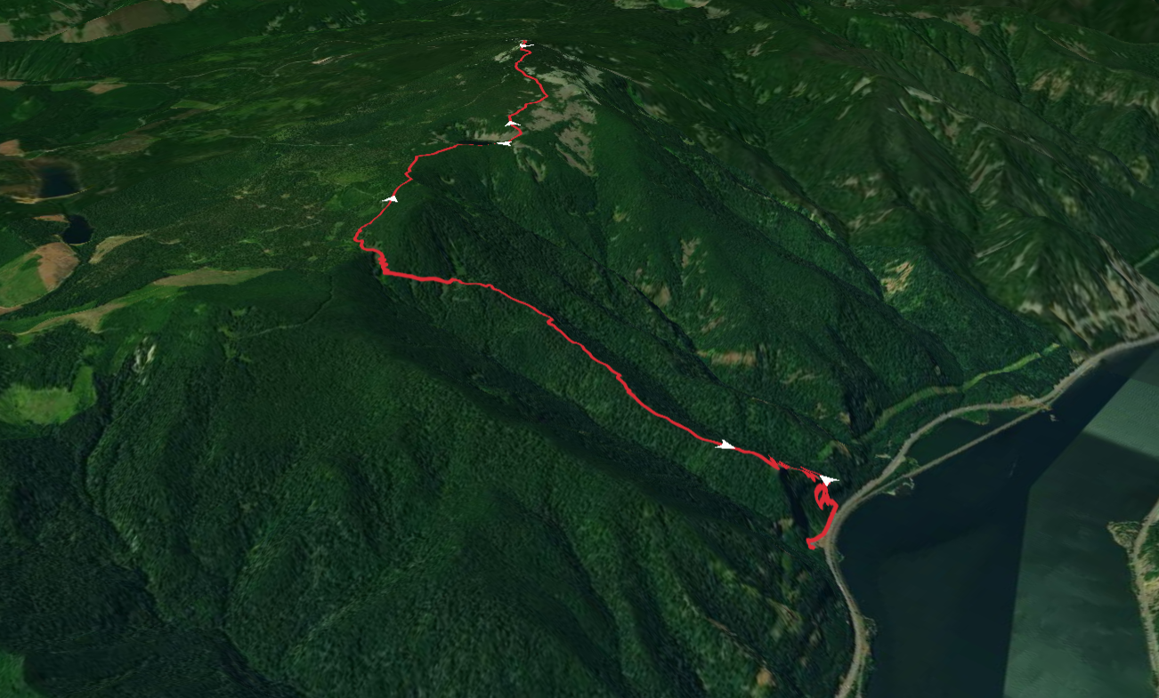 Mount Defiance and Warren Lake via Historic Columbia River Highway State Trail