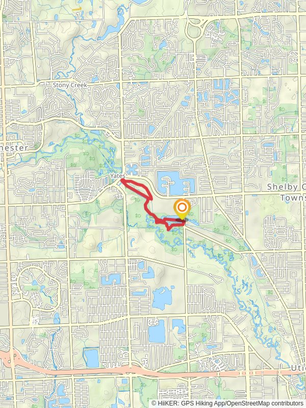 Chief Gene Shepherd Park to Holland Ponds Loop