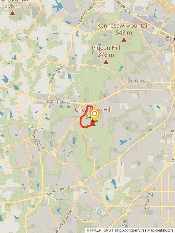 Assault Trail and Cease Fire Trail Loop