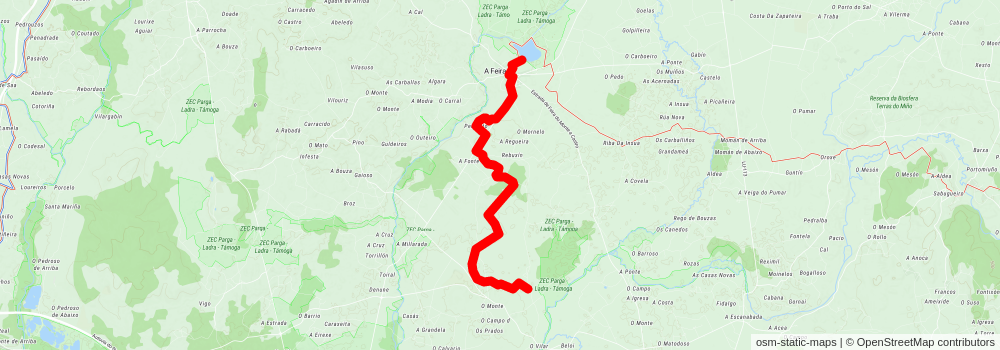 Ruta das Lagoas PR G 151 stage 2 Map