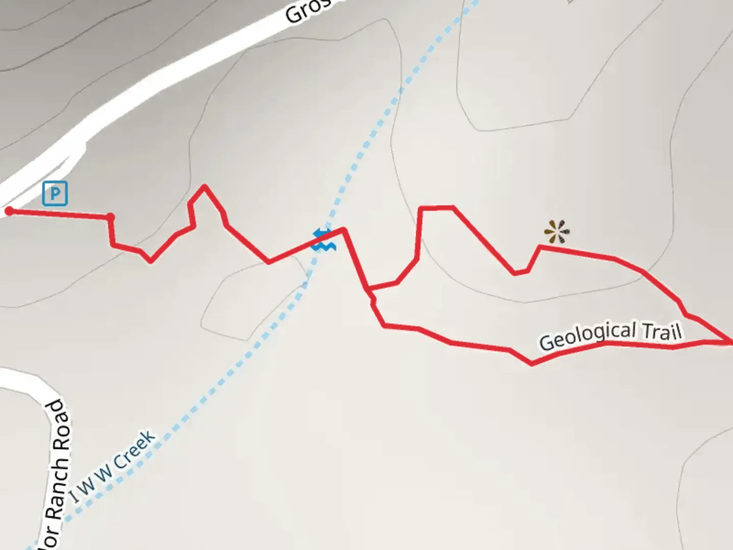 An image depicting the trail Geological Trail and its surrounding area.