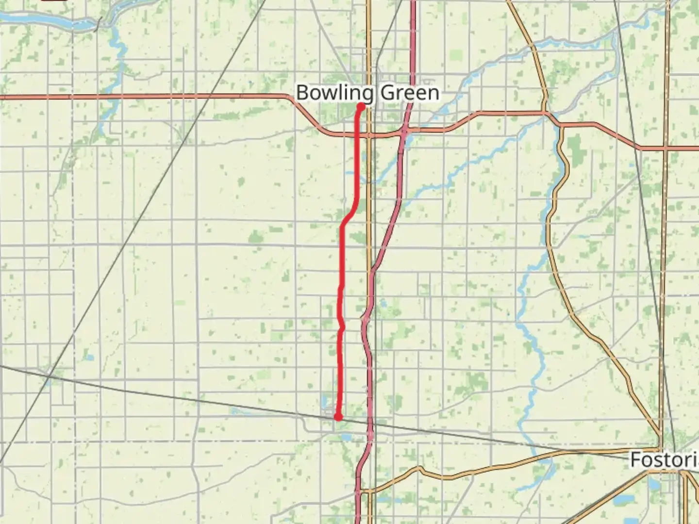 An image depicting the trail Slippery Elm Trail and its surrounding area.