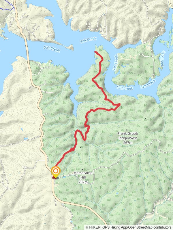 Peninsula and Grubb Ridge Trail
