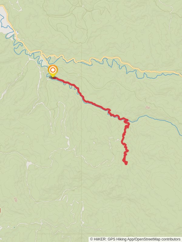 Elk River Road and Little South Fork Elk River Trail
