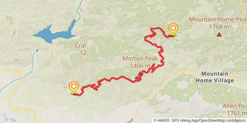 Santa Ana River Trail stage 4 Map