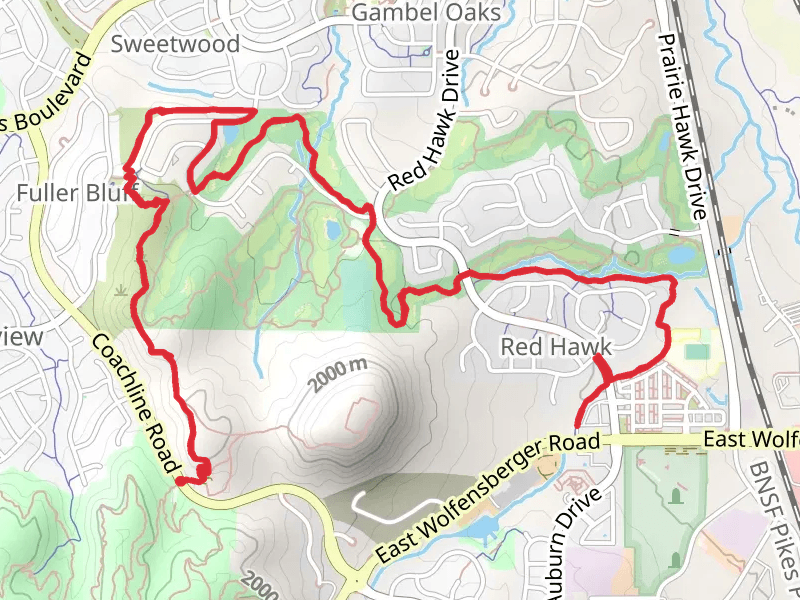 Ridgeline-Red Hawk Trail