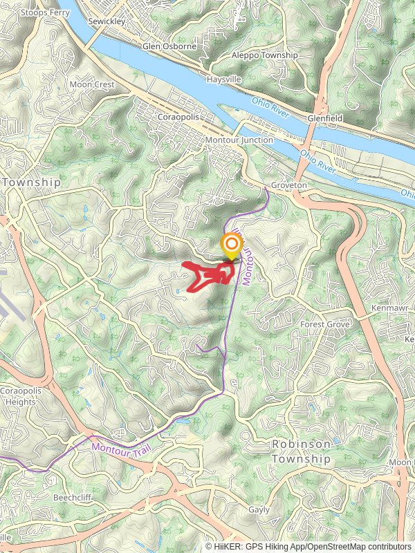 Hemlocks and Meeks Run Loop Trail