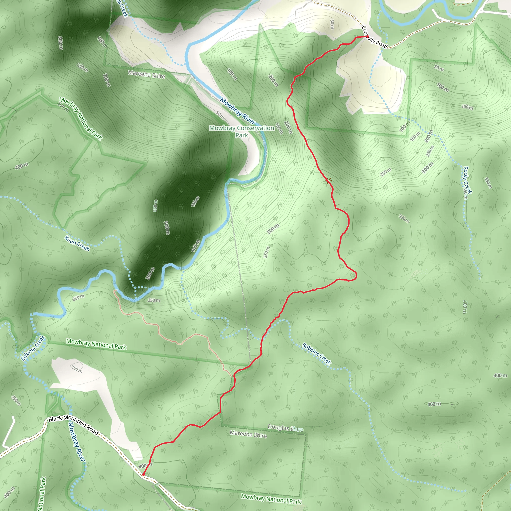 Bump Track mobile static map