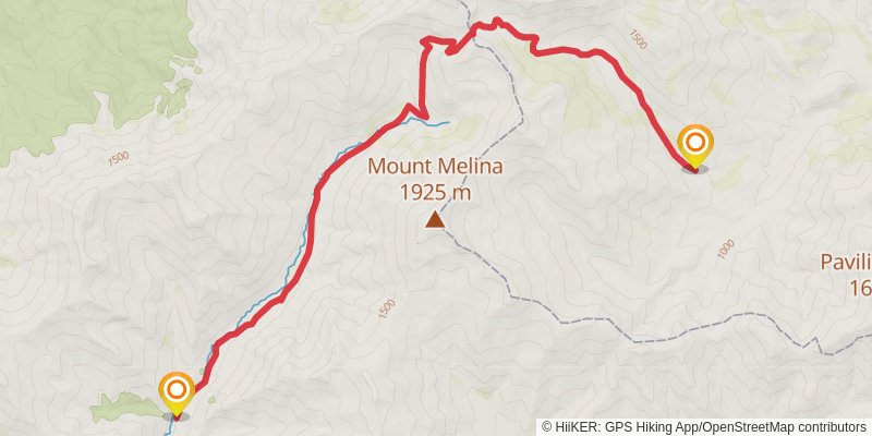 Timaru River Track stage 2 Map