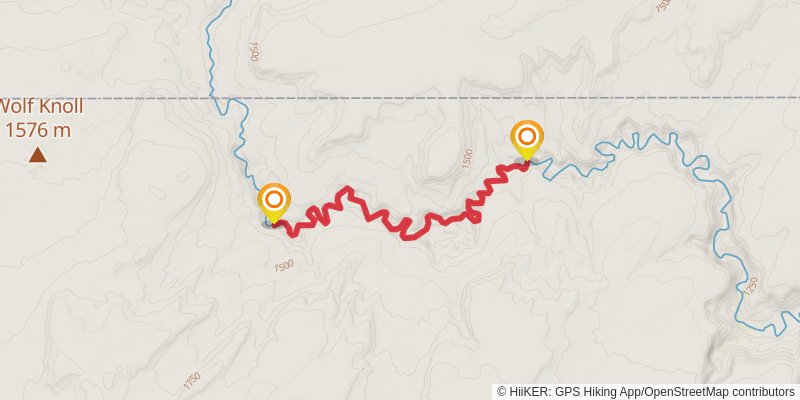Paria Canyon stage 2 Map