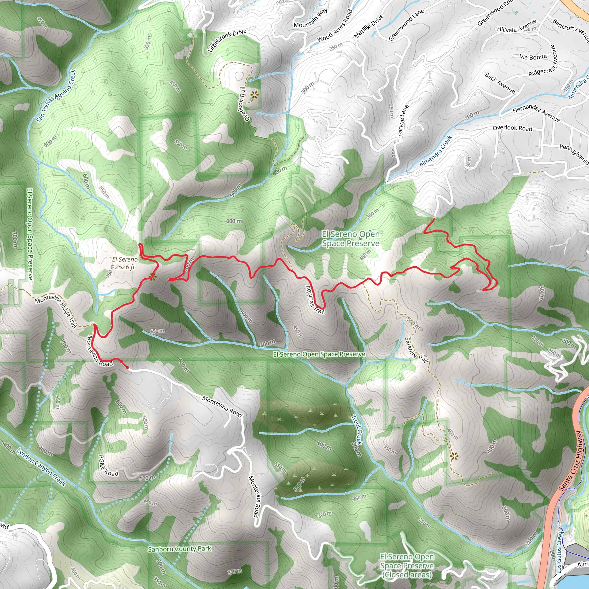 El Sereno mobile static map