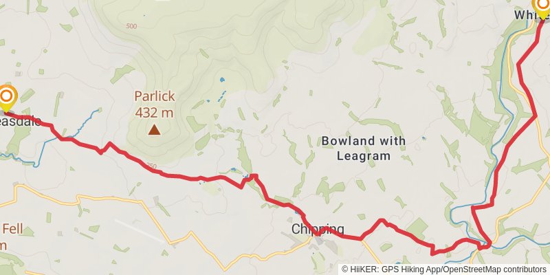 Lancaster Loop stage 3 Map