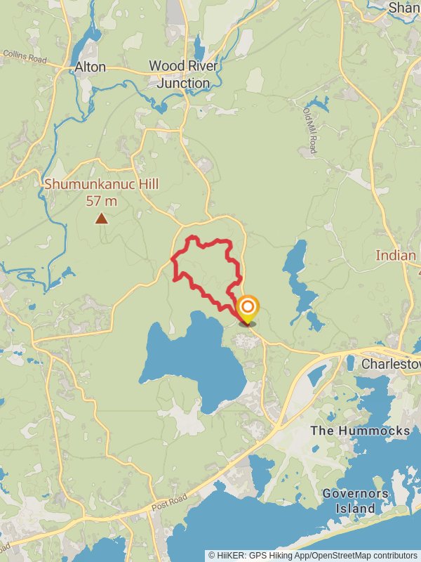 Sammy C and Vin Gormley Loop Trail mobile static map