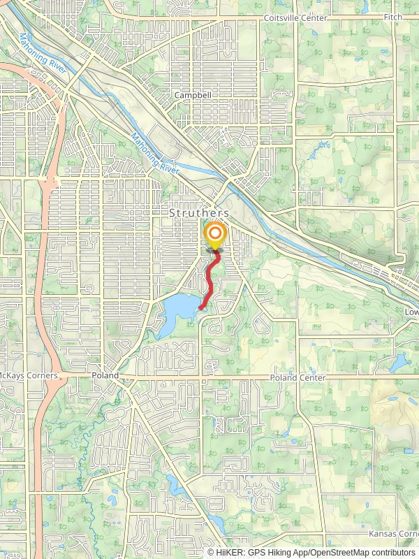 Lake Hamilton via Hopewell Trail