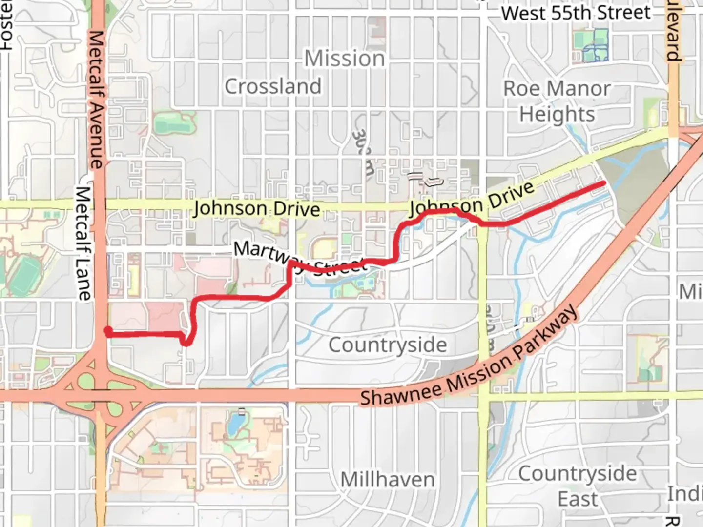 An image depicting the trail Rock Creek Trail and its surrounding area.