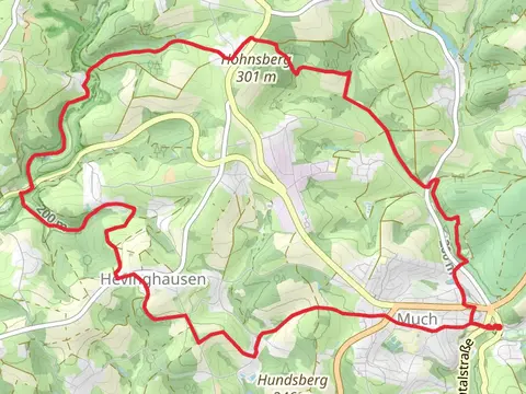 Much Rundweg Volldreieck Loop