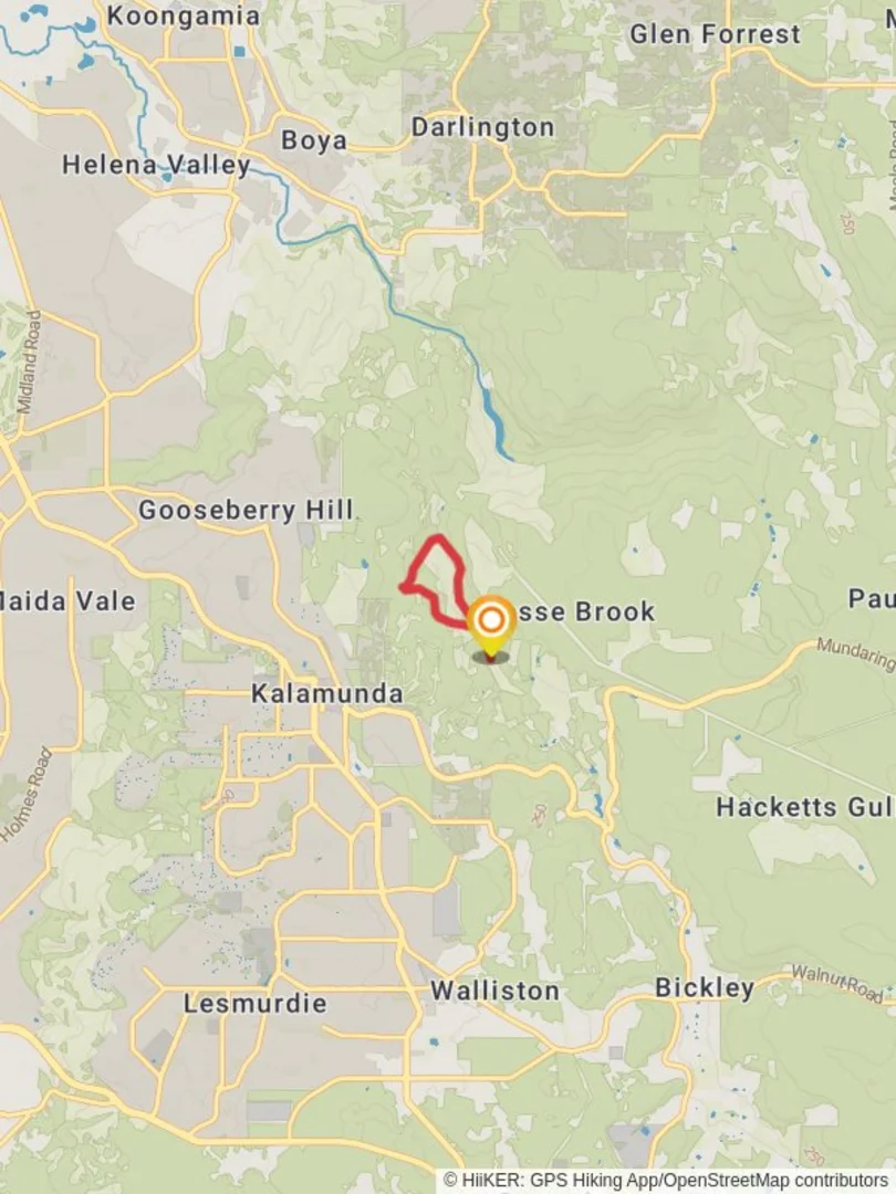 An image depicting the trail Schipp Road Walk and its surrounding area.