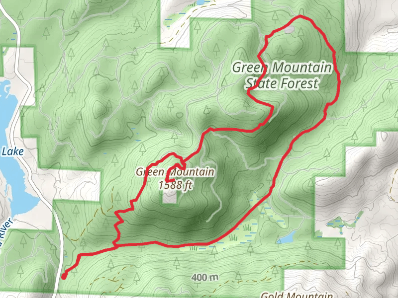 Wildcat Trail and Gold Creek Trail