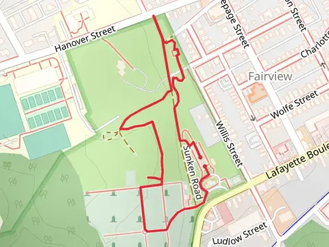 Sunken Road Walking Trail