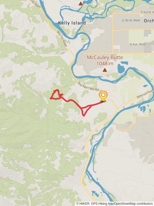 Blue Mountain Road Loop - West