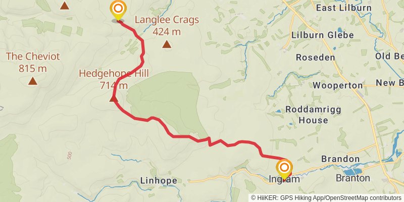 Northern Crossway stage 15 Map