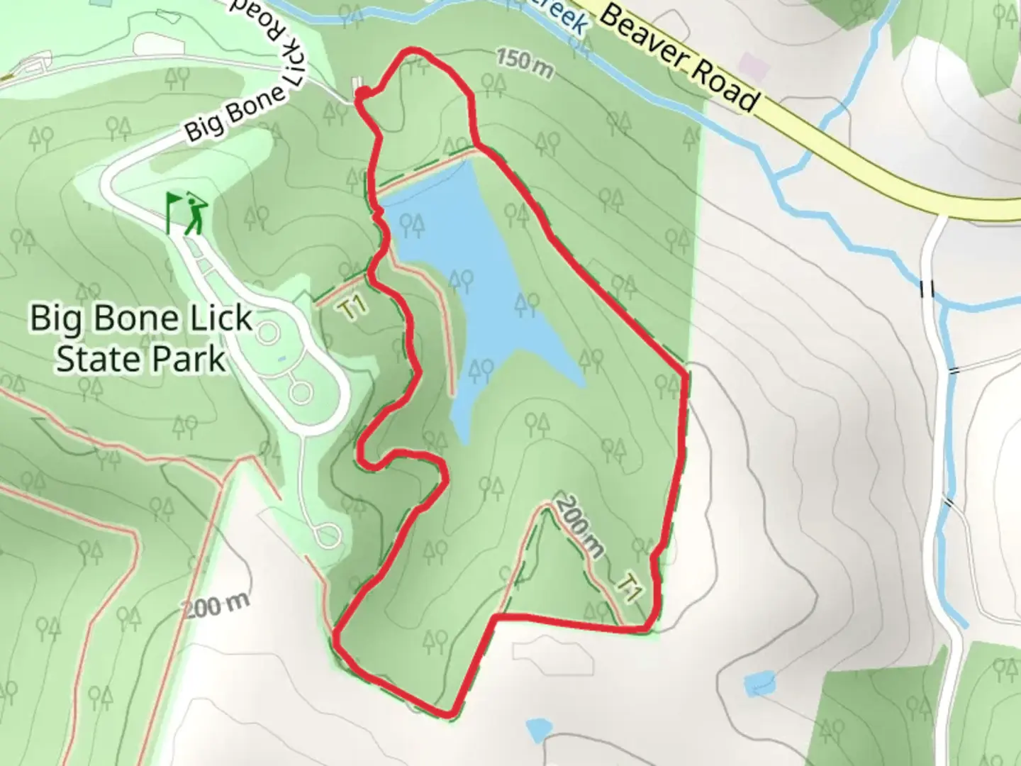 An image depicting the trail Coralberry Loop Trail and its surrounding area.