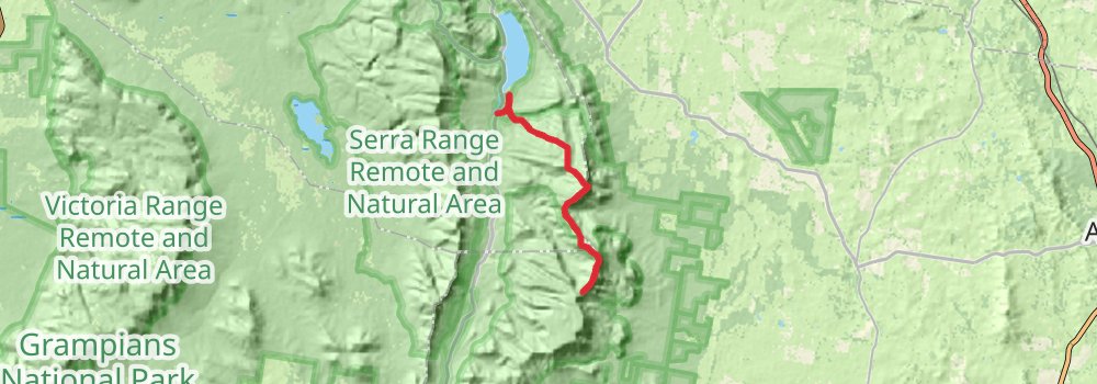 Grampians Peak Trail stage 6 Map