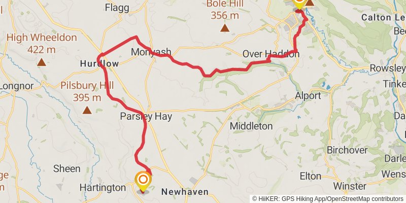 Peak Pilgrimage stage 2 Map