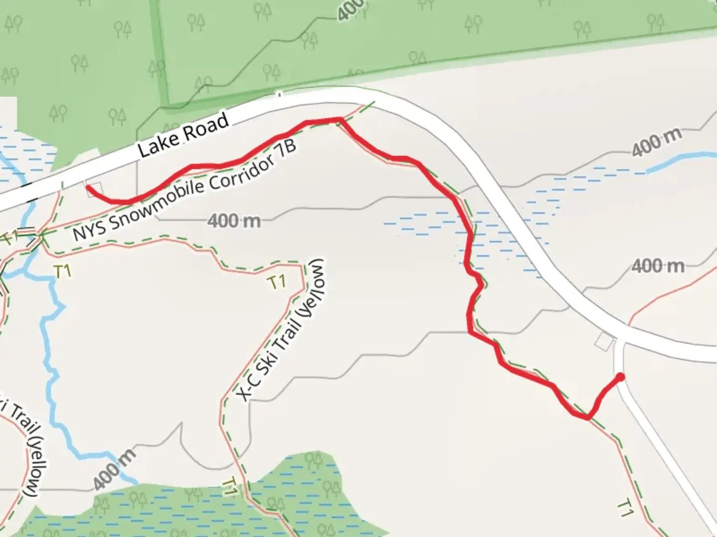 An image depicting the trail Tidball Road Walk and its surrounding area.