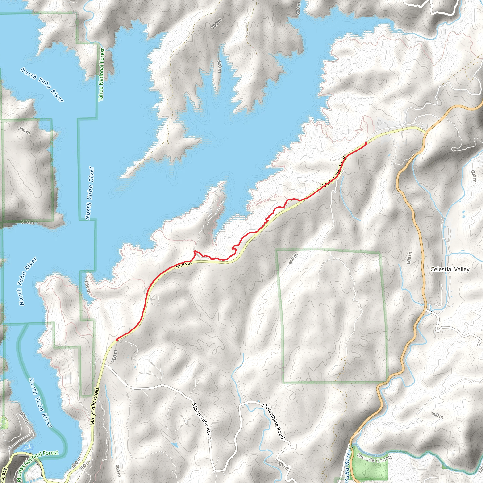 Eight Ball Trail mobile static map