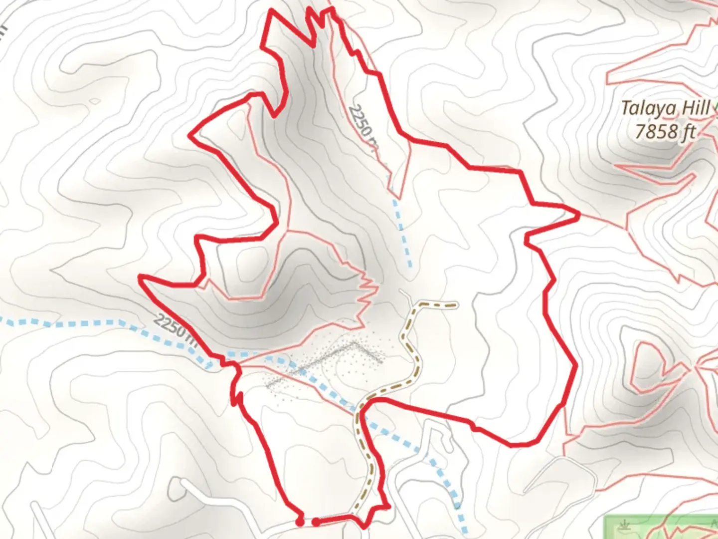 An image depicting the trail Dorothy Stewart Trail Loop and its surrounding area.