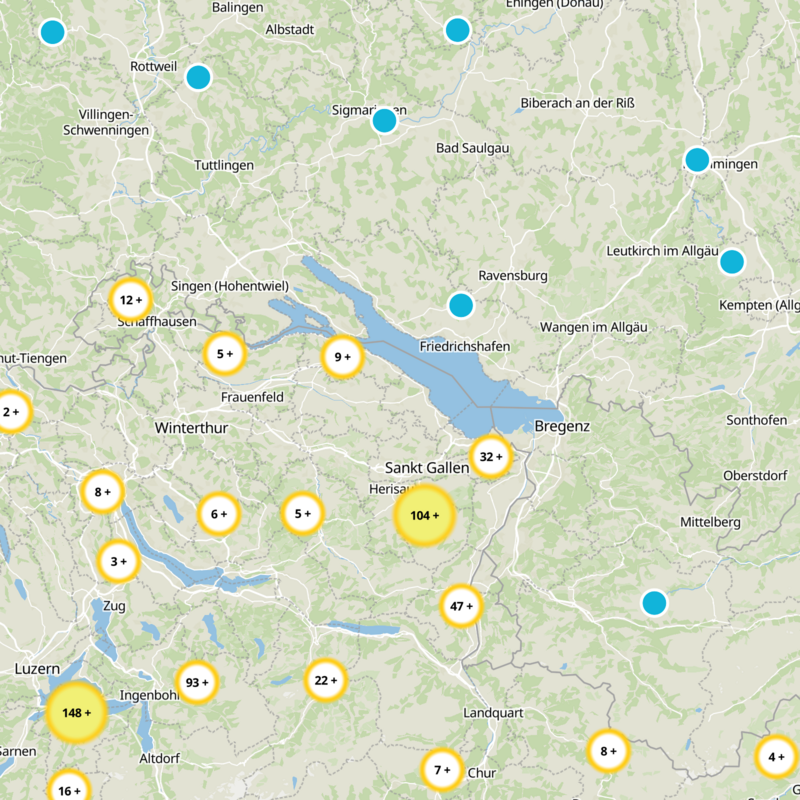 Bezirk Arbon Static Map