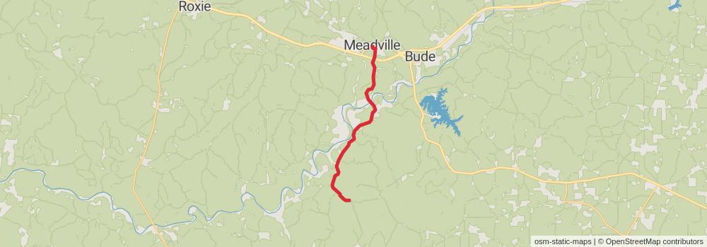 American Perimeter Trail - The South Primary stage 22 Map